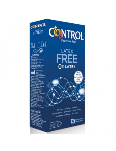 CONTROL FREE SIN LATEX 5 UNID - 